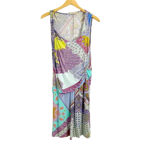 Etro Multicolor Mixed Print Shift Dress, Size Small* (Please see below) - Picture 4 of 16